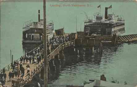 Landing North Vancouver, sent July 10, 1910
